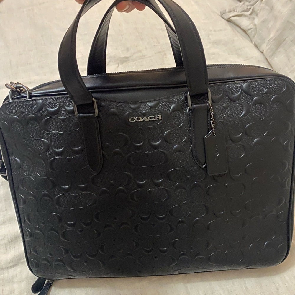 Coach Calf Leather - Beckett Compact Brief - Picture 2 of 11